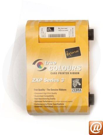 800033-840 - Ribbon Zebra ZXP 3 Colorido YMCKO 200 Imagens